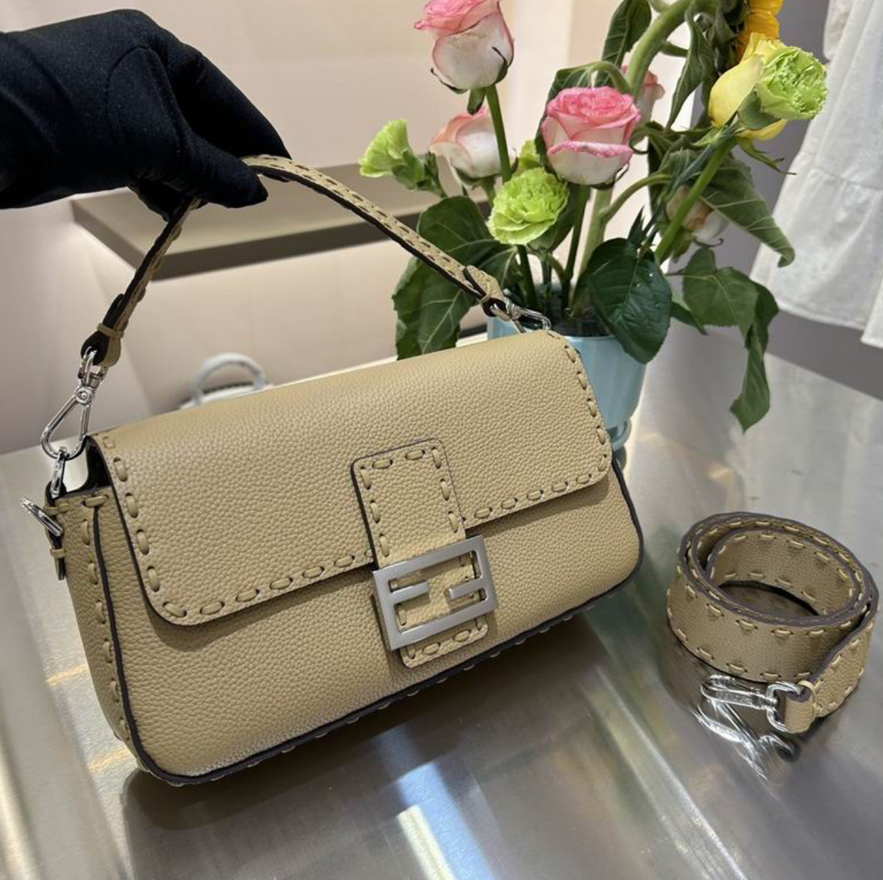 Authentic Fendi MEDIUM Baguette