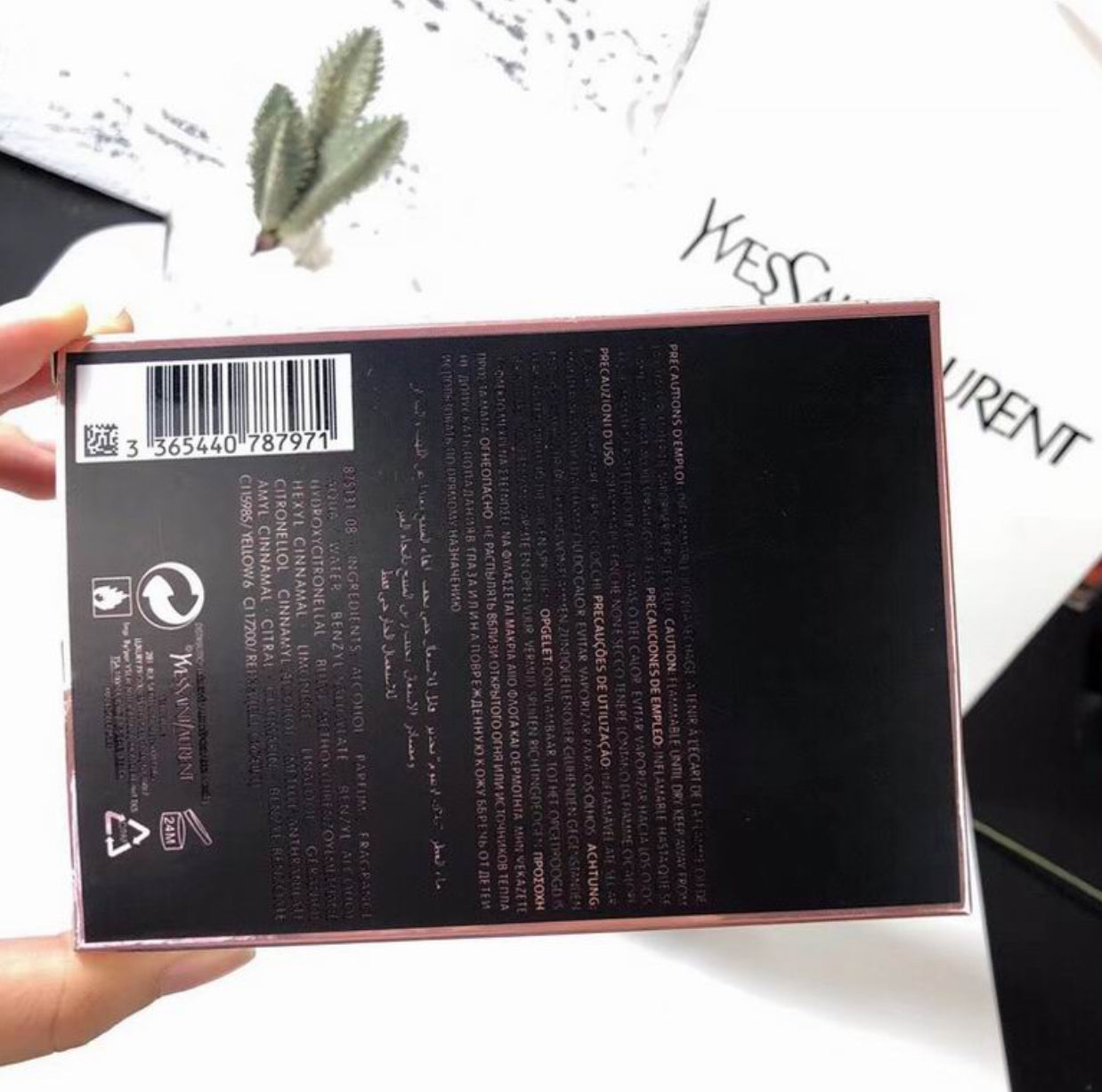 Authentic YSL BLACK OPIUM EAU DE PARFUM