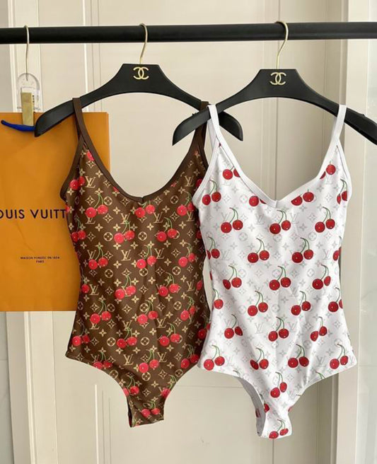 LV x TM Cherry Swimsuit