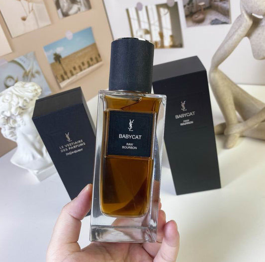 Authentic YSL Les Vestiaire des Parfums - BABYCAT RAW BOURBON EAU DE PARFUM