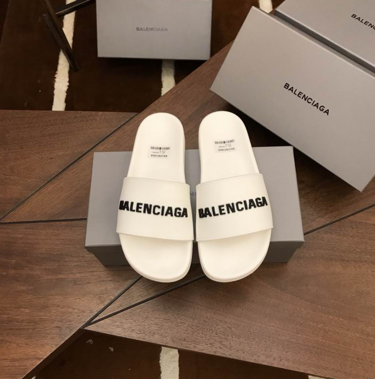 Balenciaga Pool Slide Sandals