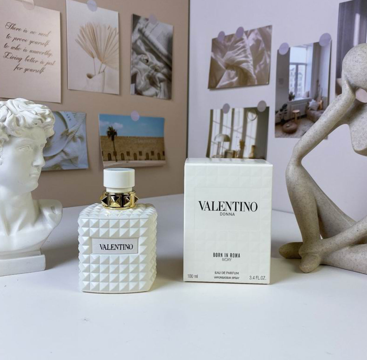 Authentic Valentiono Donna Born In Roma Ivory Eau De Parfum