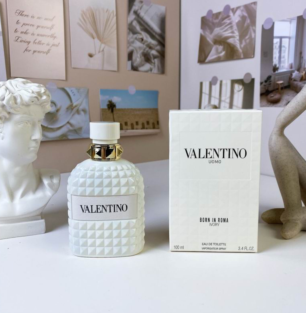 Authentic Valentiono UOMO Born In Roma Ivory Eau De Parfum