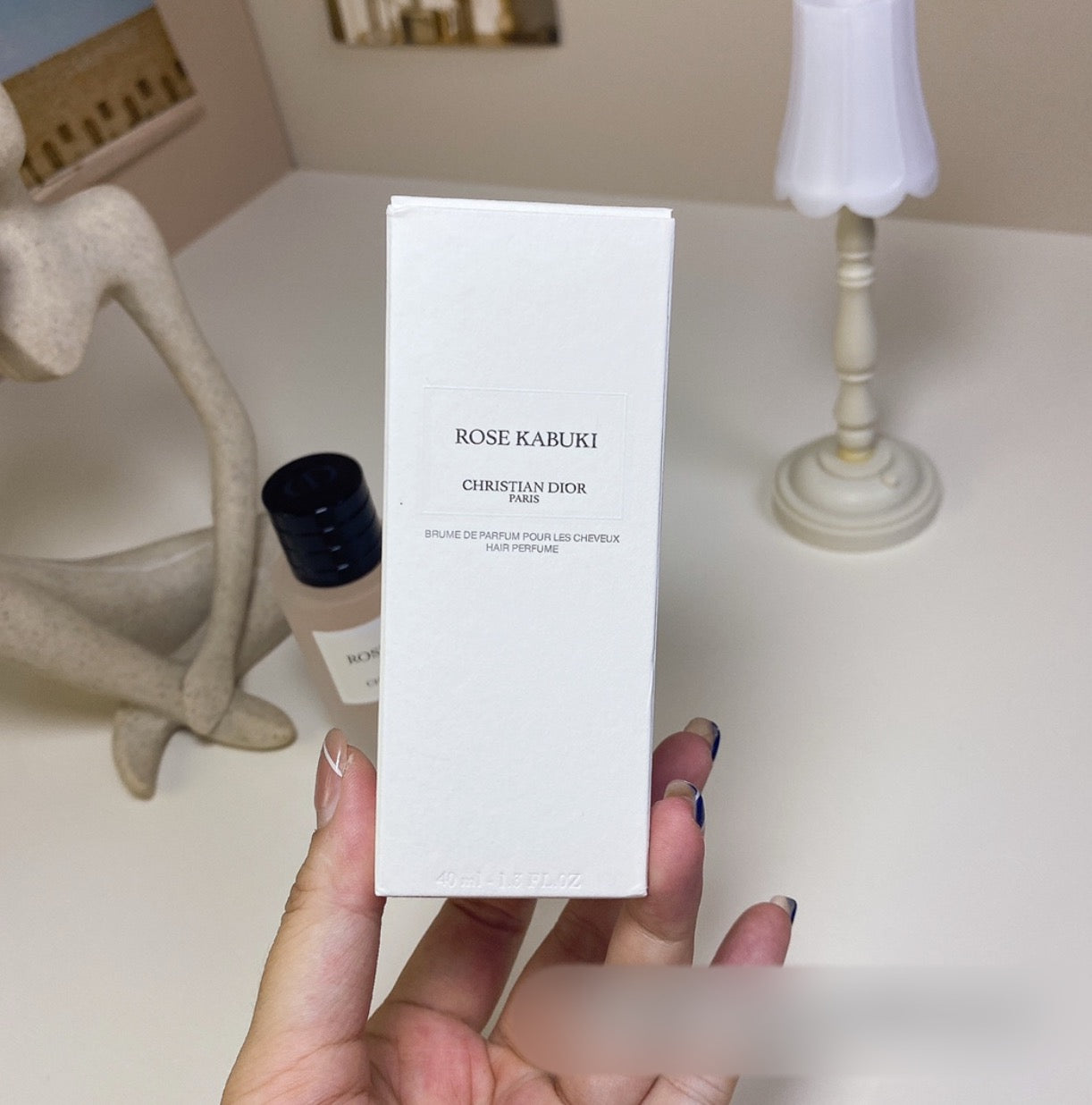 Authentic Christian Dior Rose Kabuki HAIR MIST