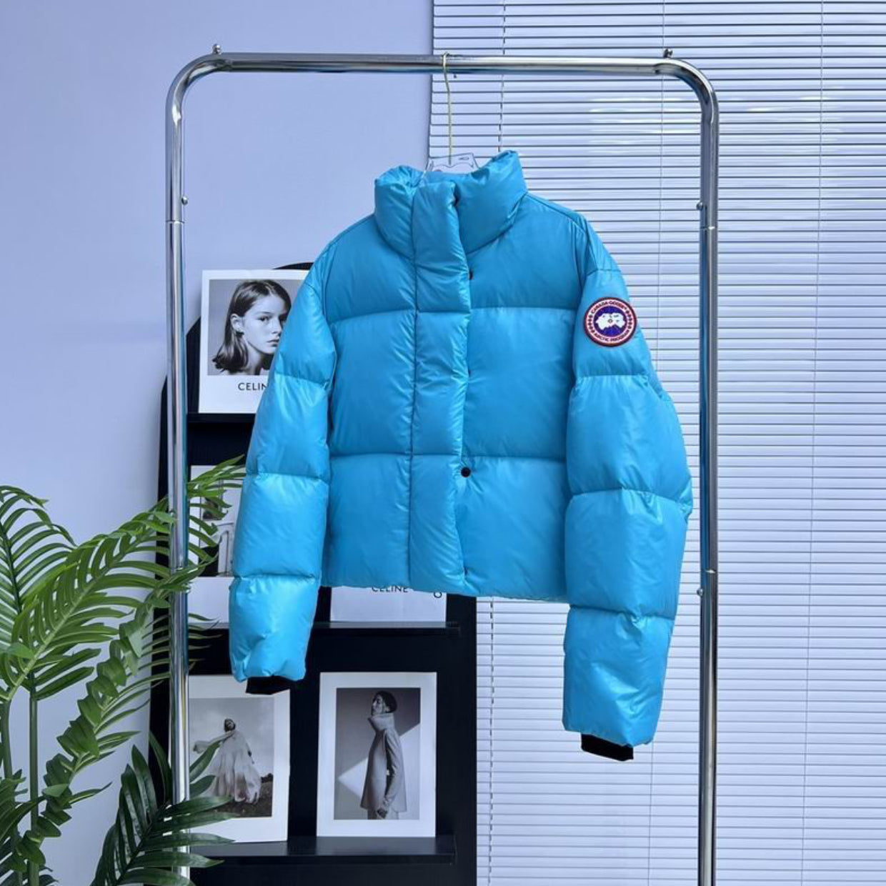 Authentic Canada Goose Cypress Cropped Puffer