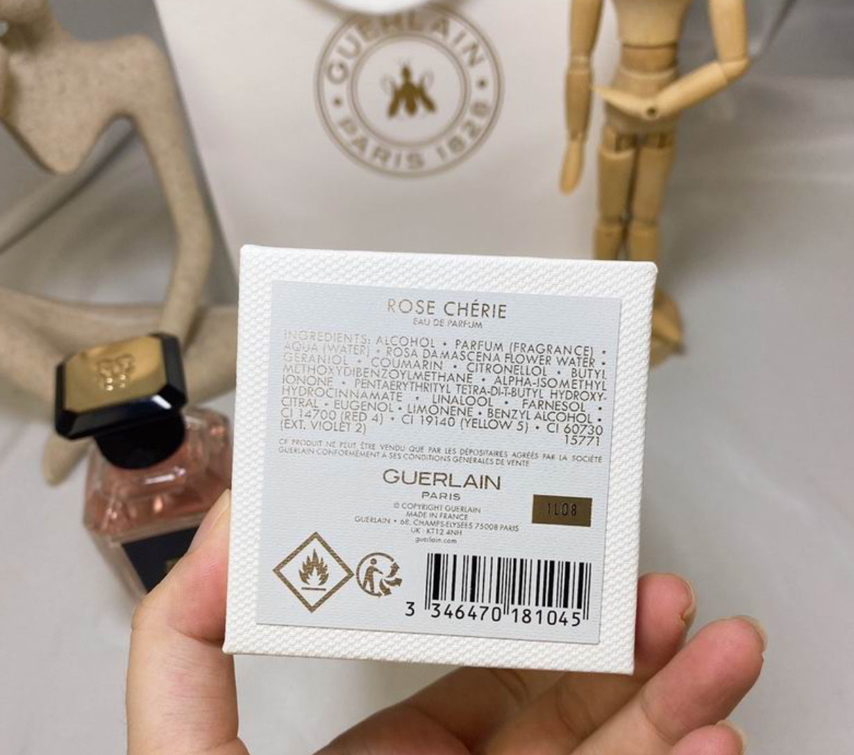 Authentic Guerlain Rose Chérie – Eau de Parfum