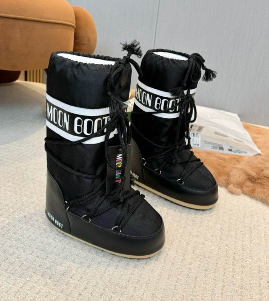 Authentic MOON BOOT - ICON COLOURBLOCK NYLON BOOTS