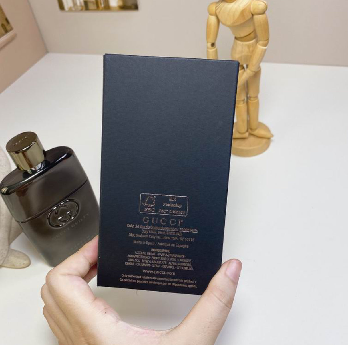 Authentic Gucci Guilty PARFUM Pour Homme