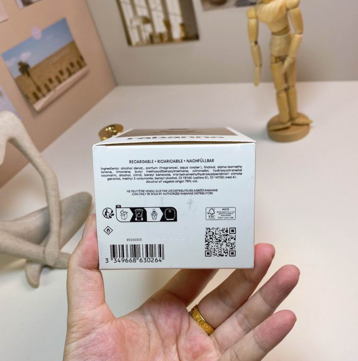 Authentic Paco Rabanne MILLION GOLD FOR HER Eau de parfum