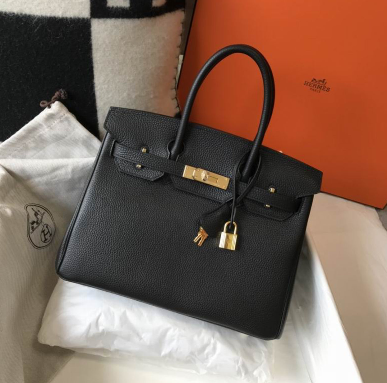 Authentic Hermès Birkin 25 Bag