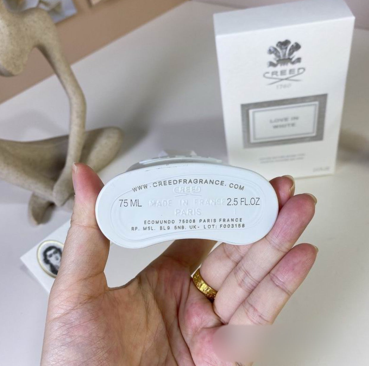 Authentic Creed Love In White