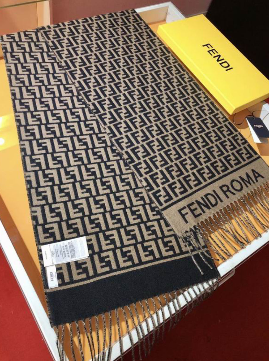 Authentic Fendi FF Scarf