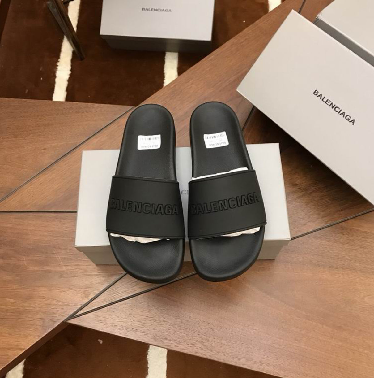 Balenciaga Pool Slide Sandals