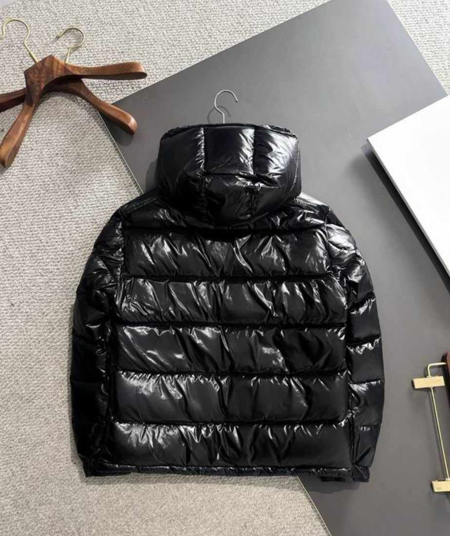 Authentic Moncler Maya Hooded Short Down Jacket