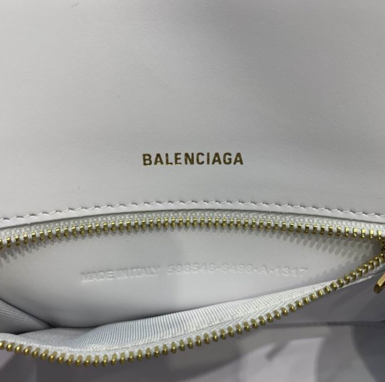 Authentic Balenciaga Hourglass Handbag S (Crocodile Embossed Calfskin)