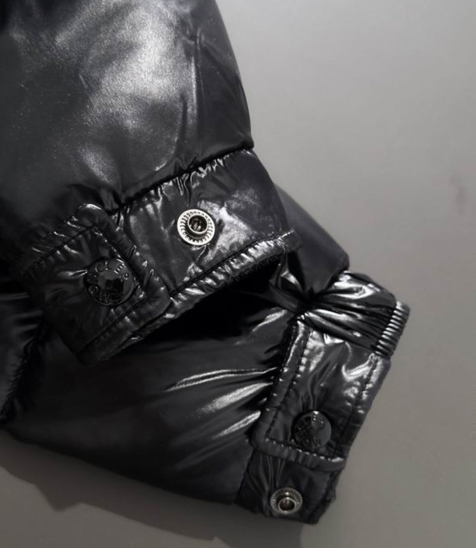 Authentic Moncler Maya Hooded Short Down Jacket