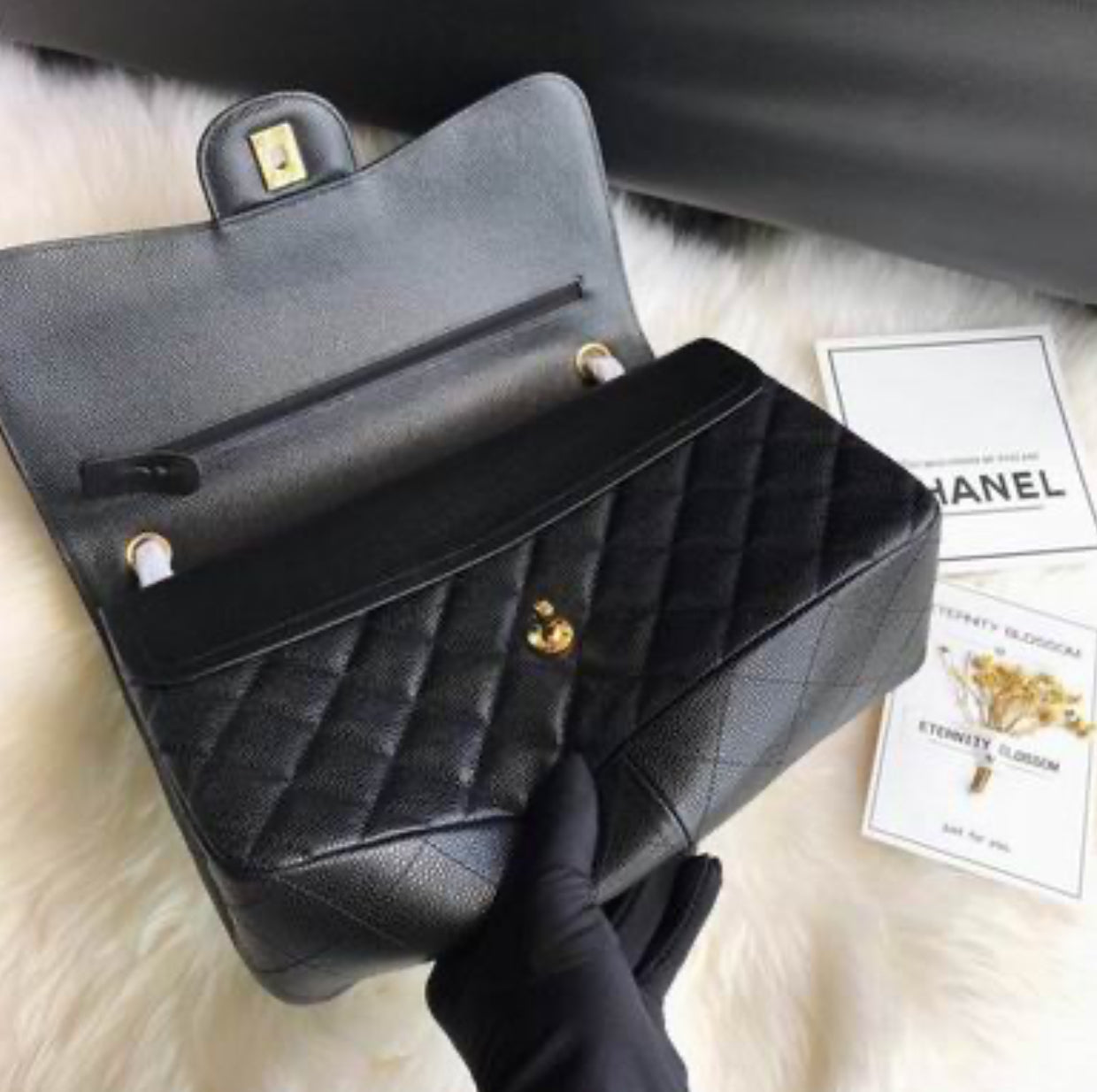Authentic Chanel Large Classic Handbag