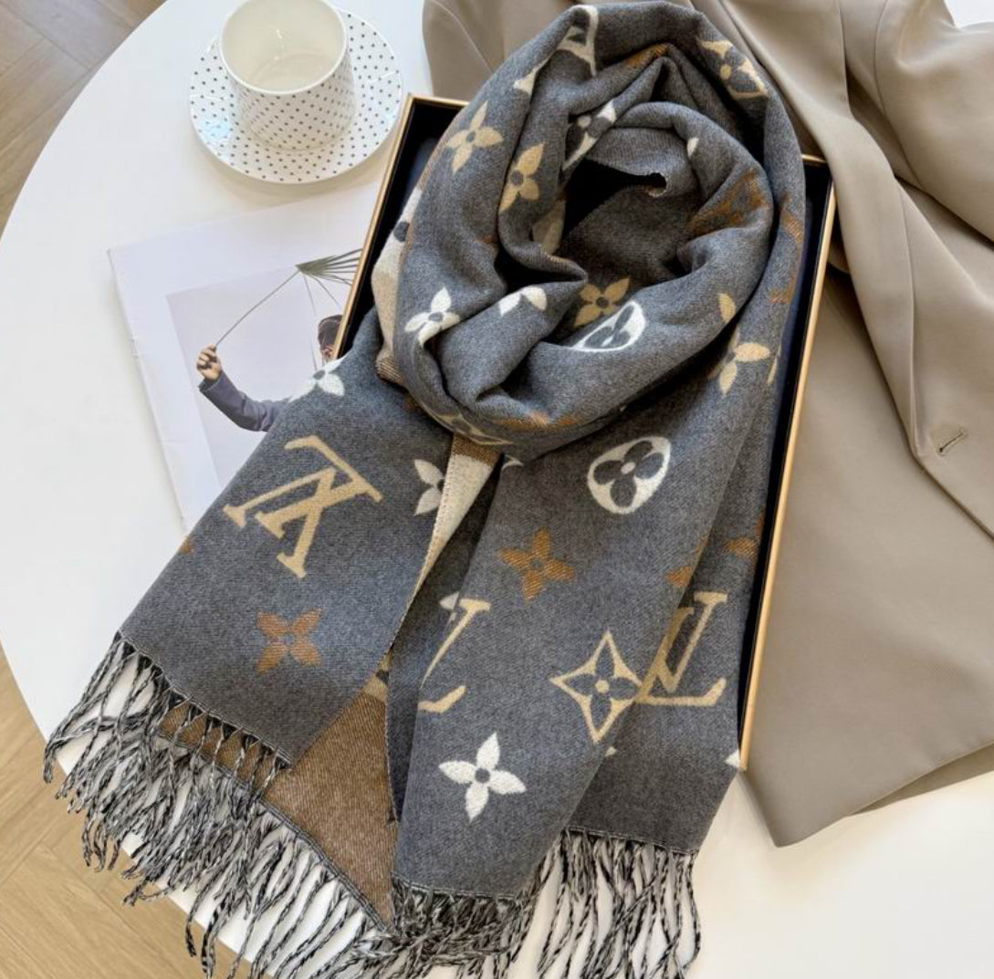 Authentic Louis Vuitton Monogram Scarf