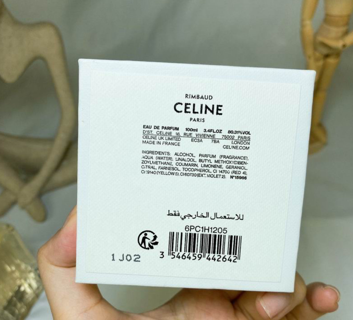 Authentic Celine - RIMBAUD EAU DE PARFUM