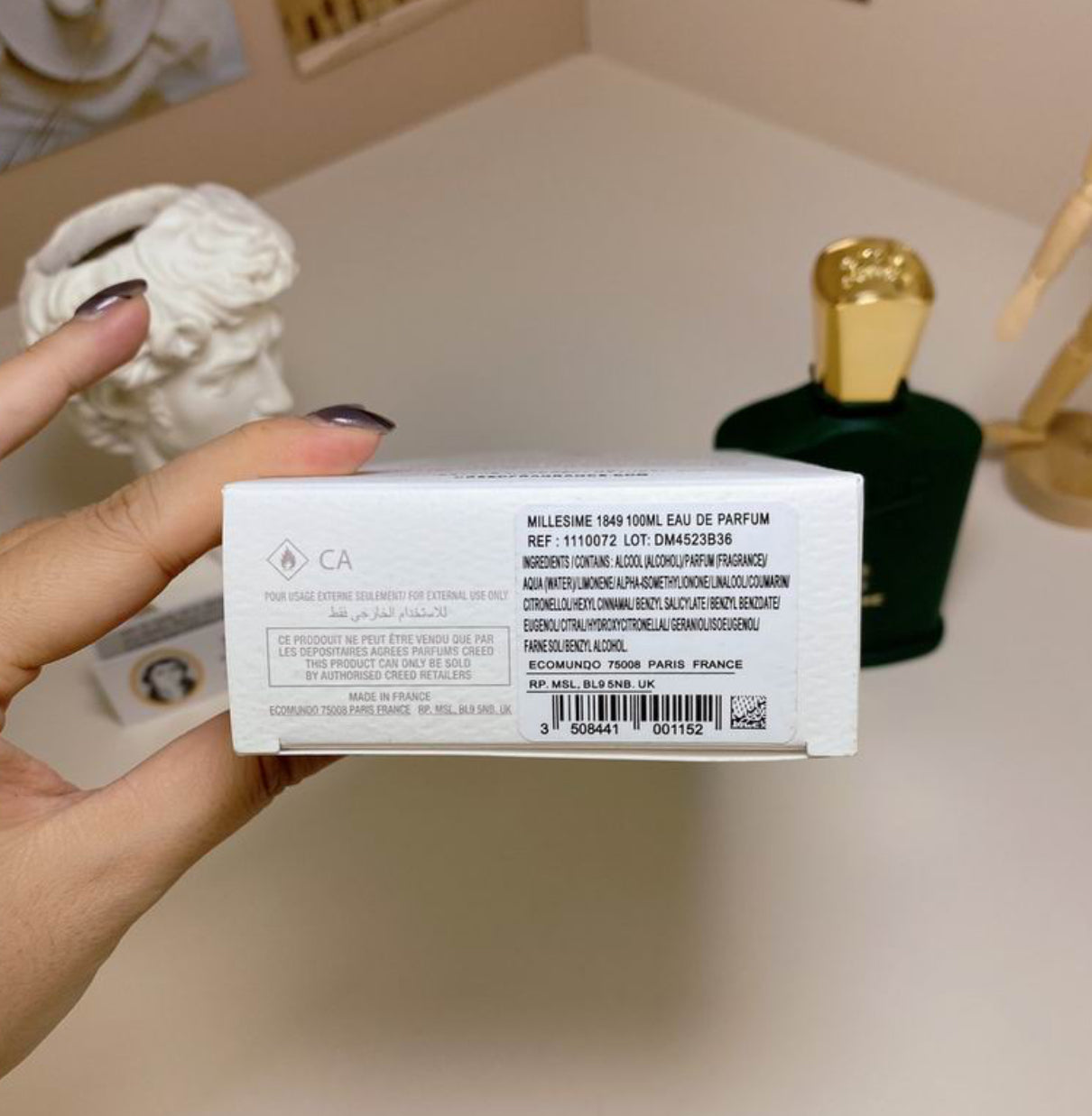 Authentic Creed Millésime 1849