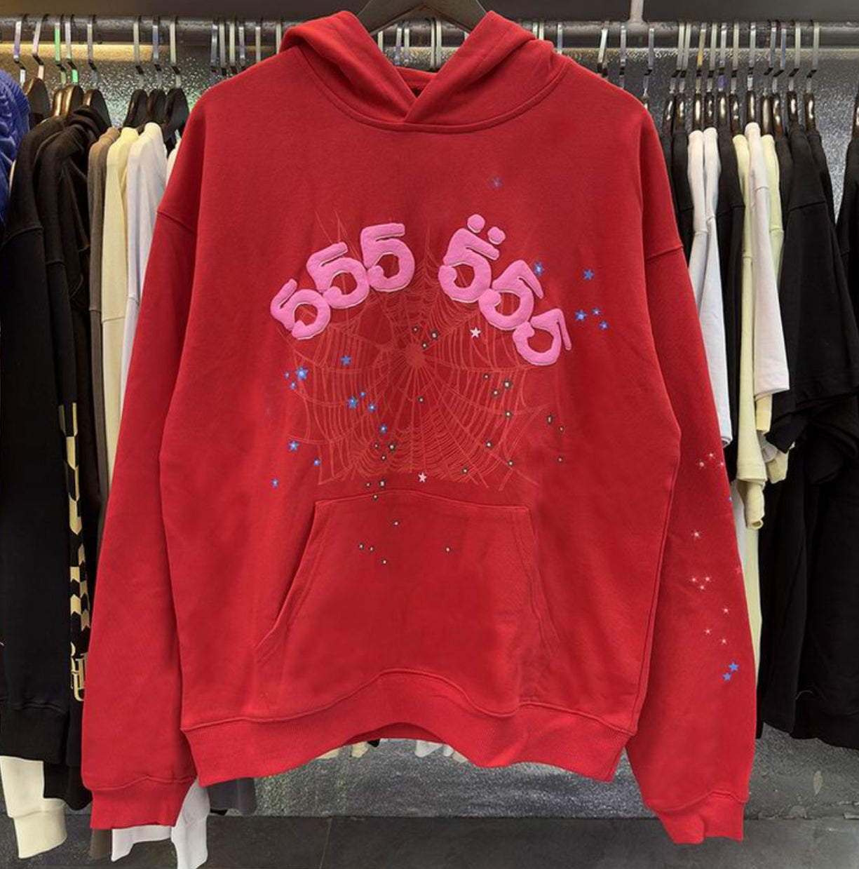 Authentic Sp5der Web 555 Hoodie