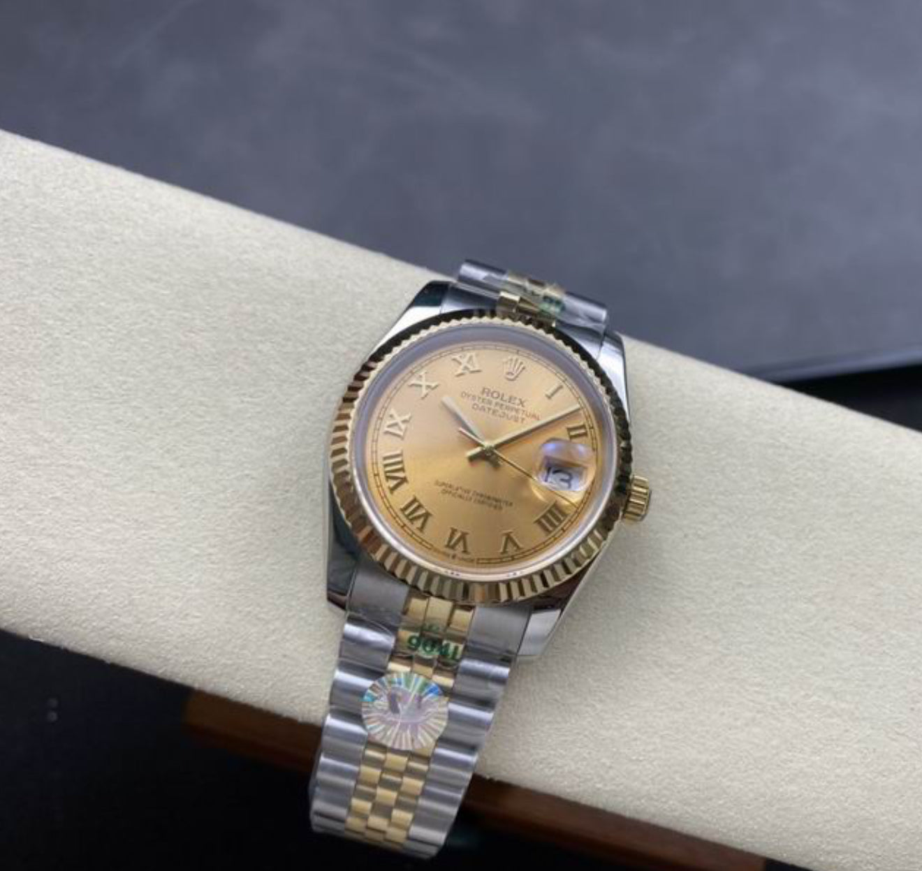 Authentic Rolex Two-Tone Oyster Perpetual DATEJUST