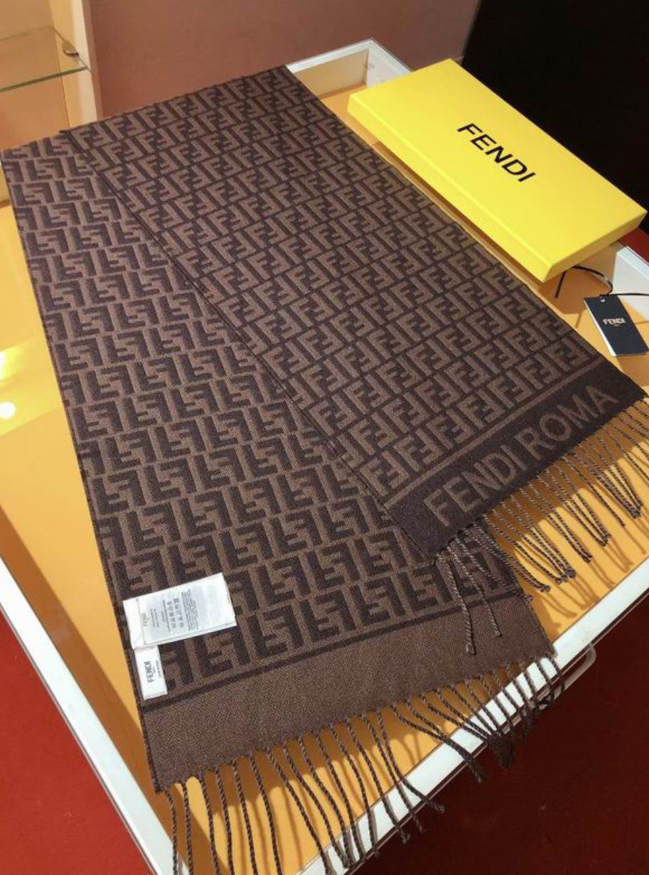 Authentic Fendi FF Scarf