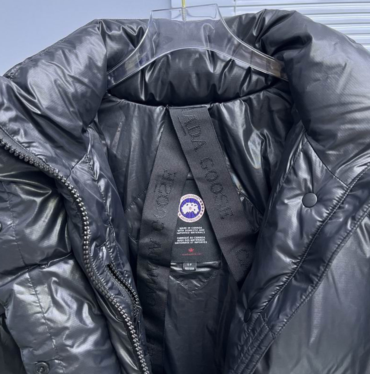 Authentic Canada Goose Cypress Cropped Puffer