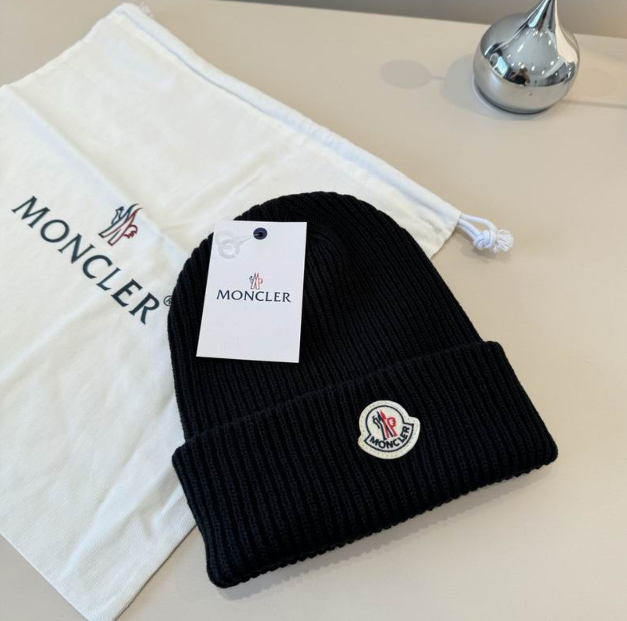 Authentic Moncler Wool Beanie