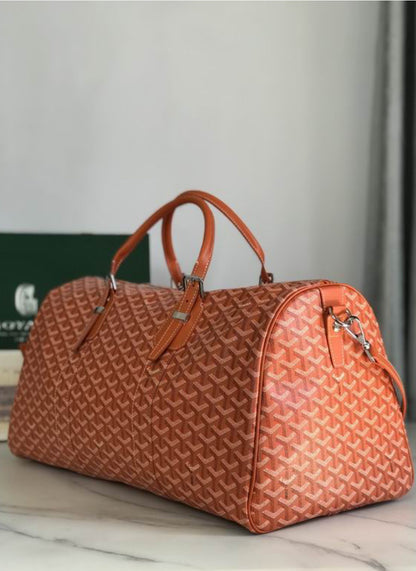 Authentic Goyard Boston 50 bag (Orange)