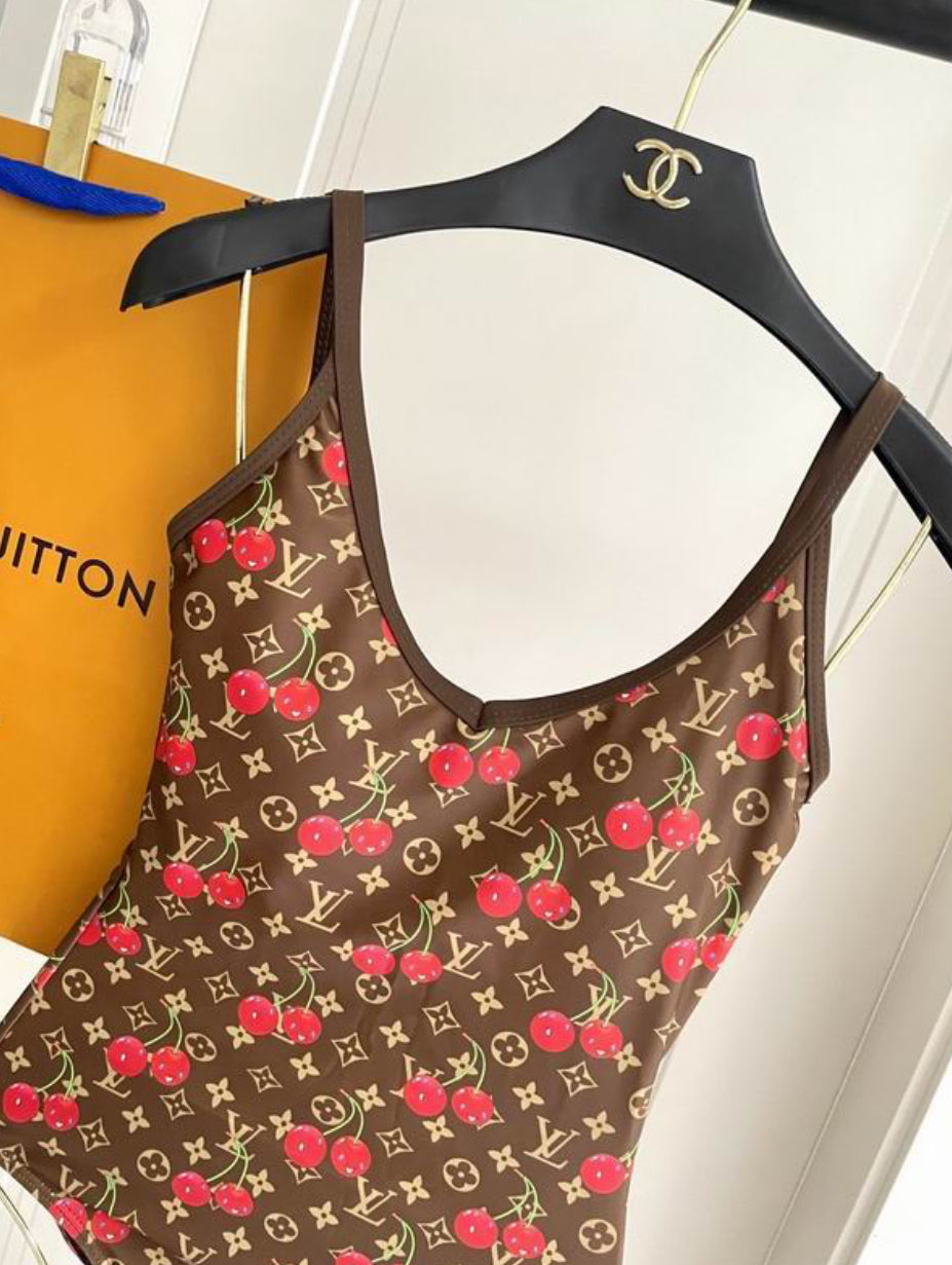LV x TM Cherry Swimsuit
