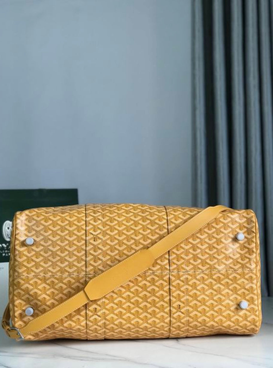 Authentic Goyard Boston 50 bag (Yellow)