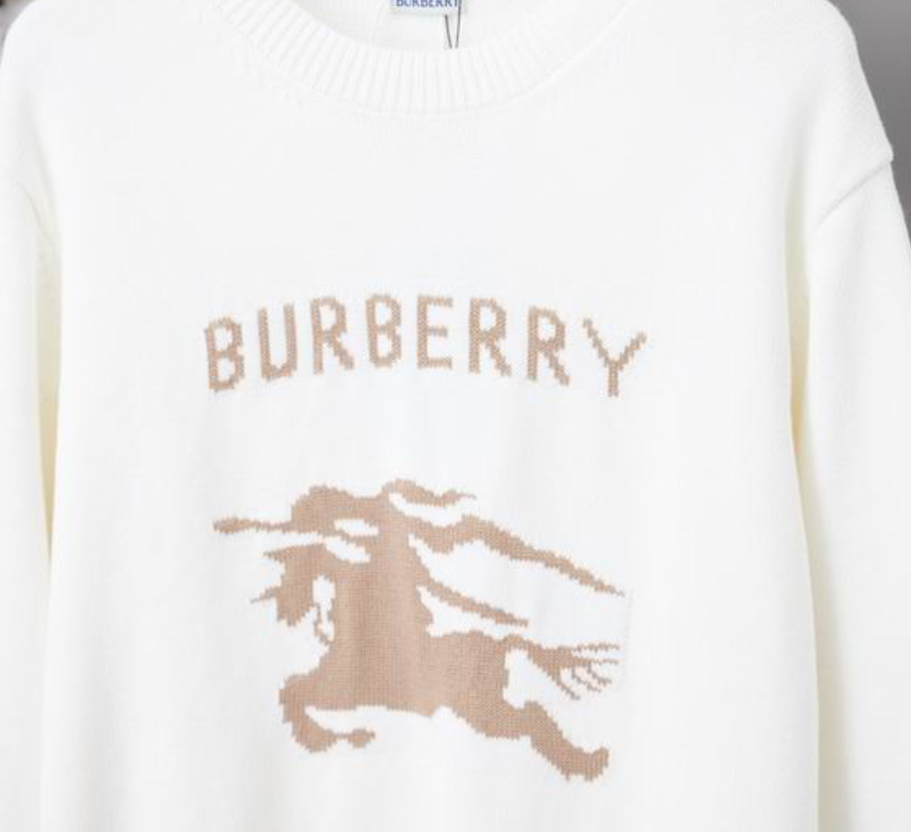 Authentic Burberry EKD Wool Cashmere Sweater