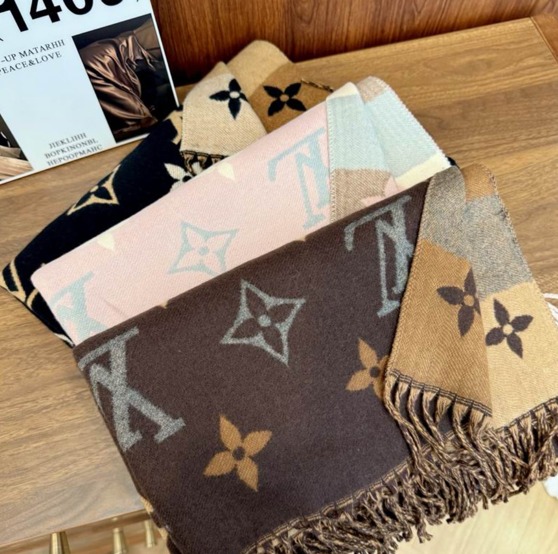 Authentic Louis Vuitton Monogram Scarf