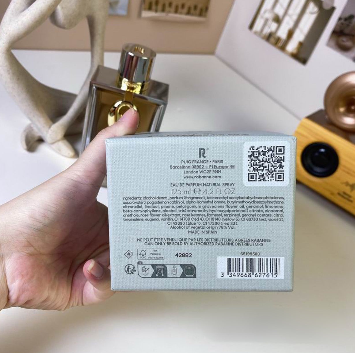 Authentic Paco Rabanne ROSE 1969 Eau de Parfum