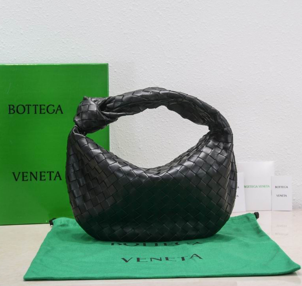 Authentic Bottega Veneta SMALL Jodie (Intrecciato leather)