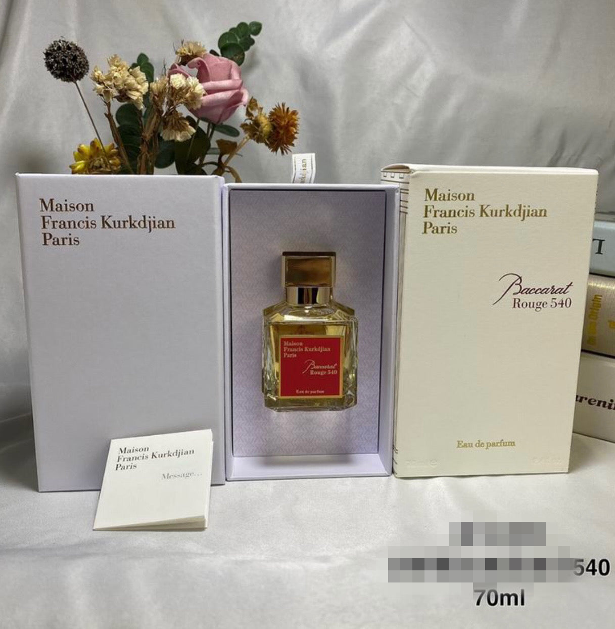 Authentic Maison Francis Baccarat Rouge 540 EAU DE PARFUM