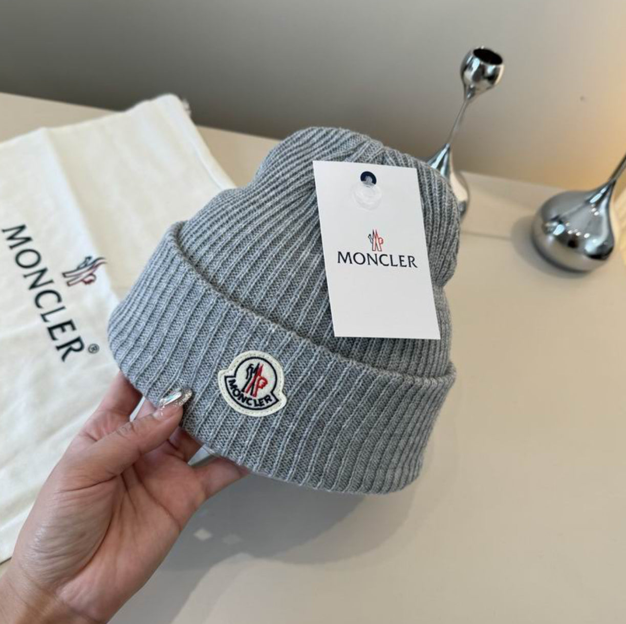 Authentic Moncler Wool Beanie