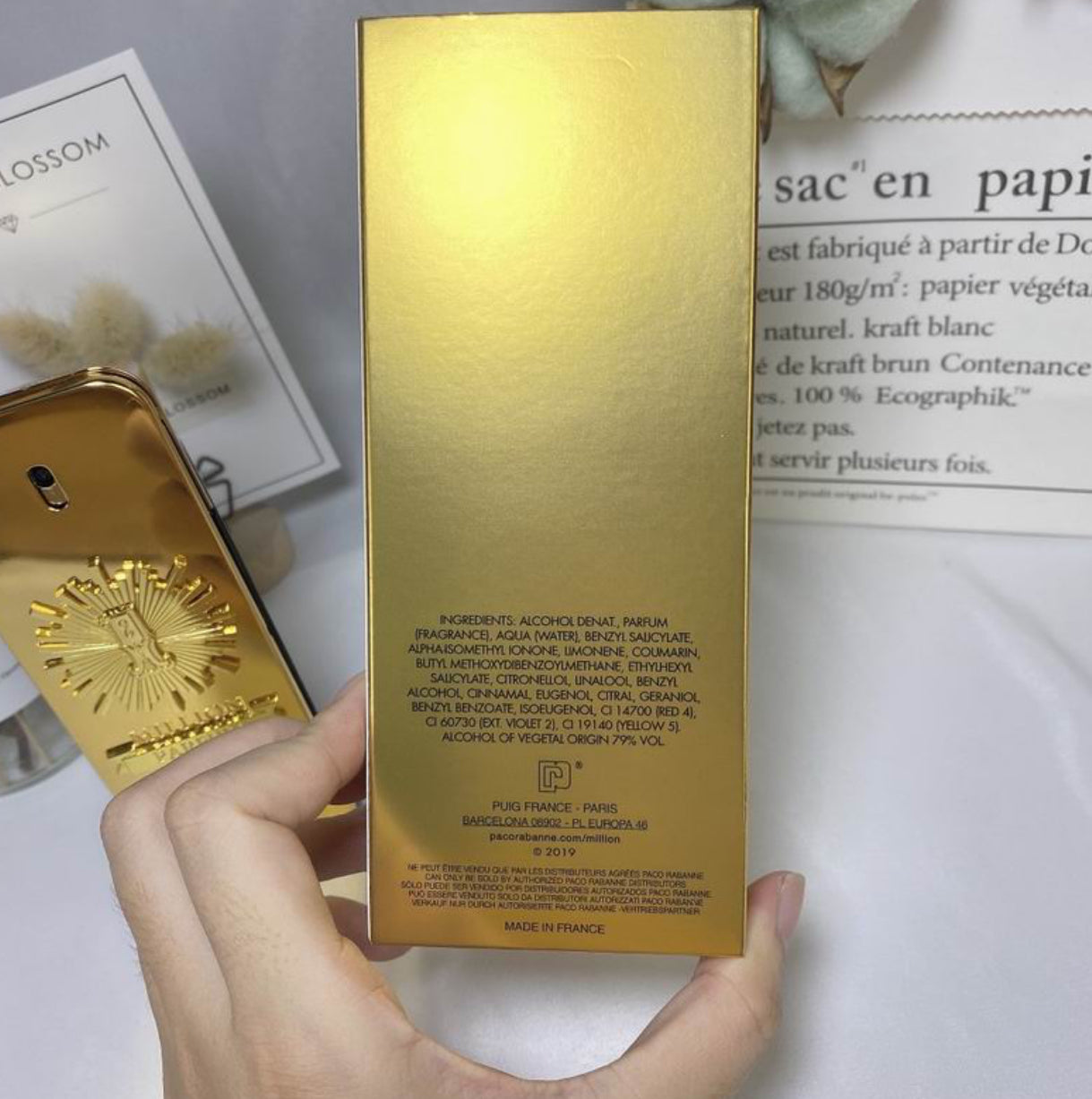 Authentic Paco Rabbane - 1 Million PARFUM natural spray