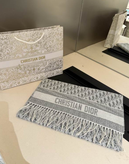 Authentic Christian Dior Oblique Scarf