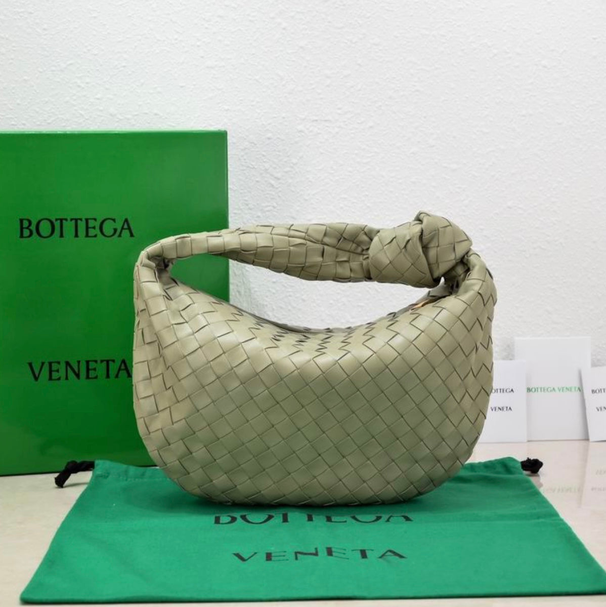 Authentic Bottega Veneta SMALL Jodie (Intrecciato leather)