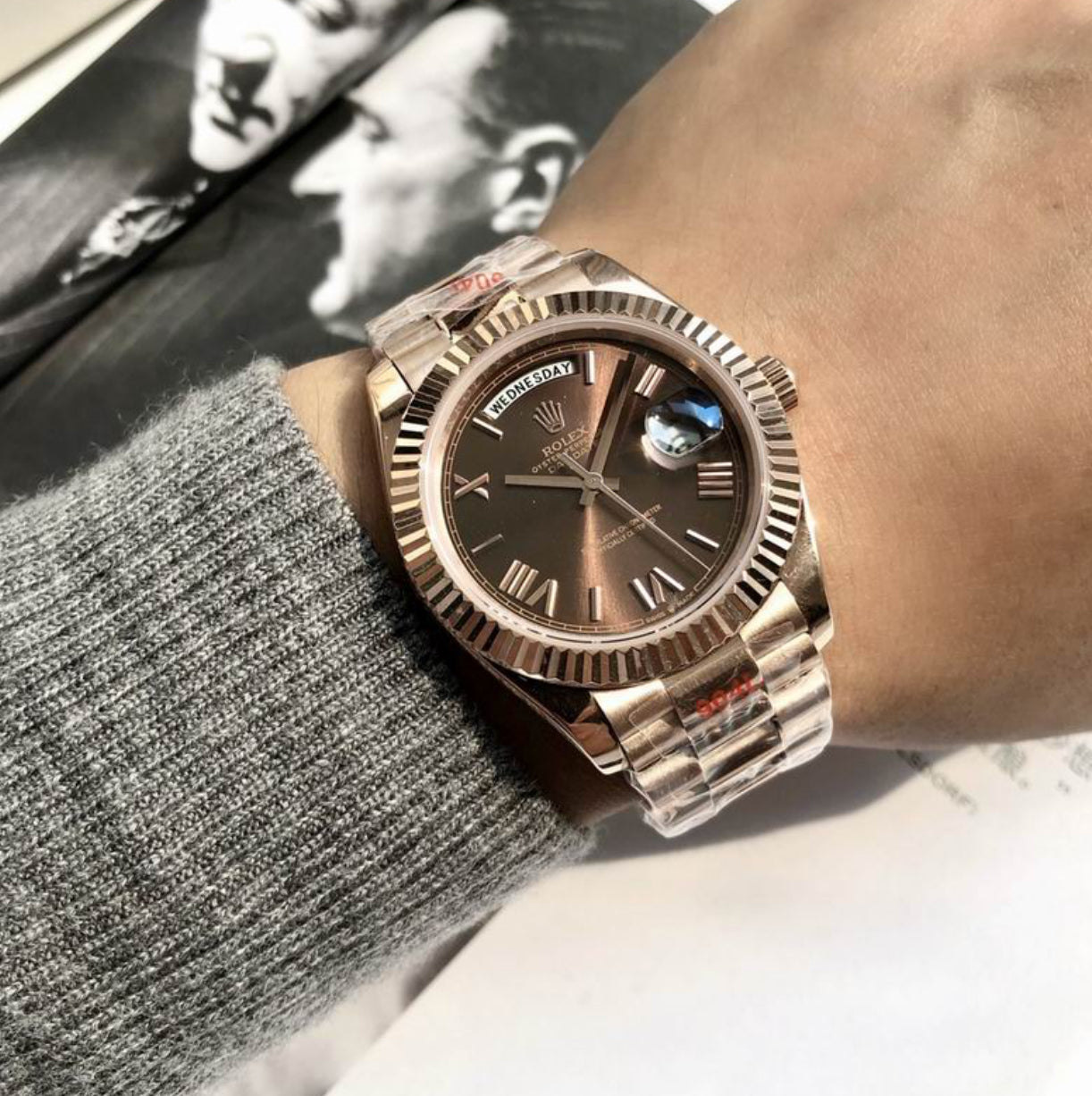 Authentic Rolex Oyster Perpetual Day-DATE