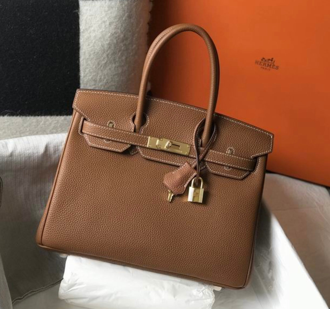 Authentic Hermès Birkin 25 Bag