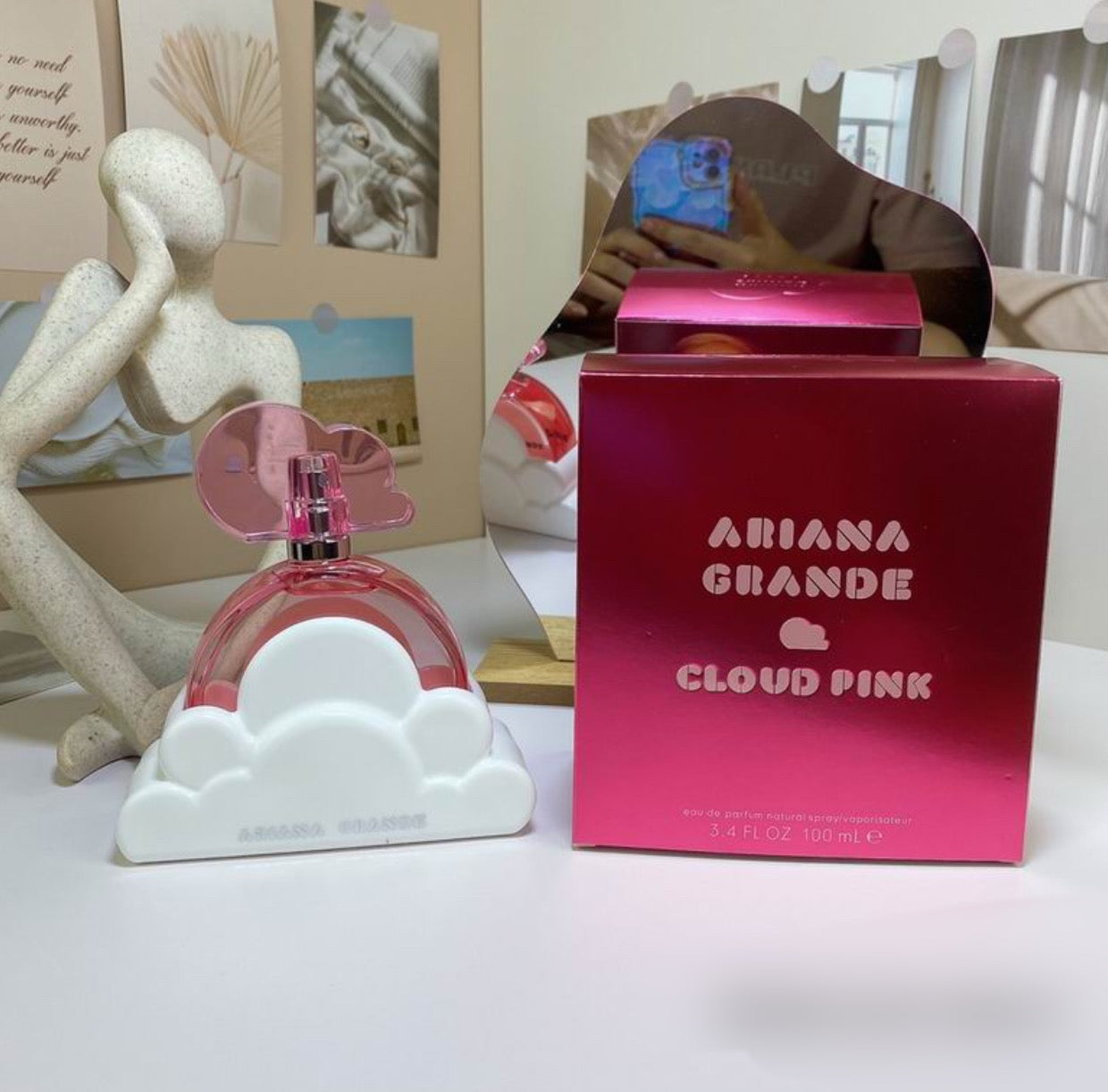 Authentic Ariana Grande Cloud PINK Eau de Parfum Spray