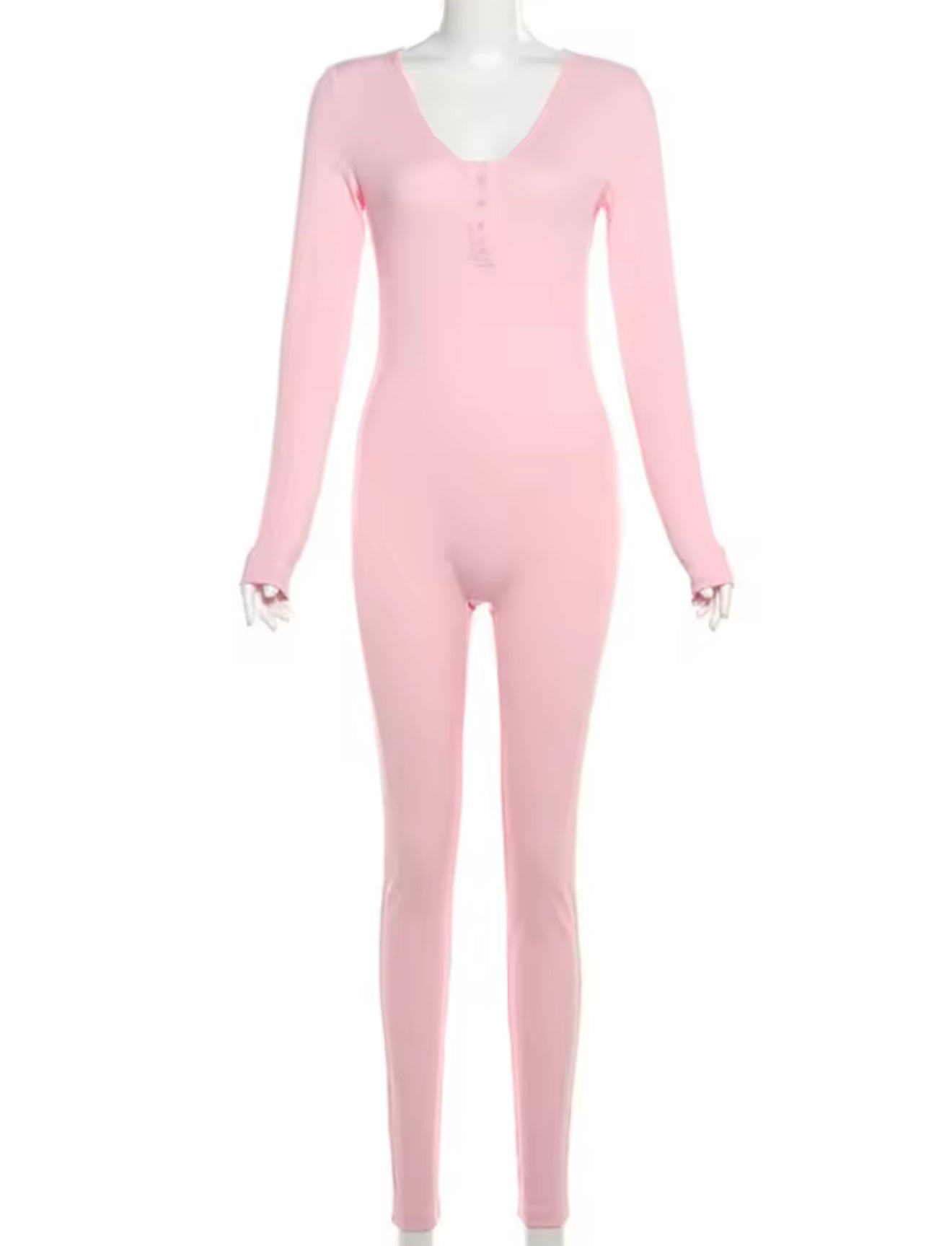 Long-sleeve Jumpsuit
