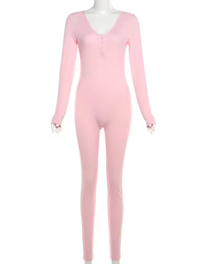 Long-sleeve Jumpsuit