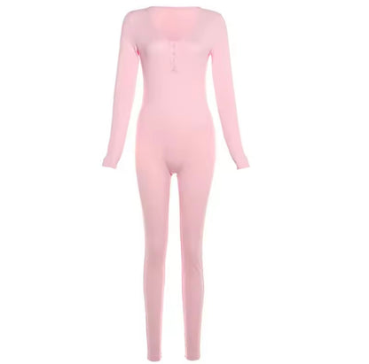 Long-sleeve Jumpsuit