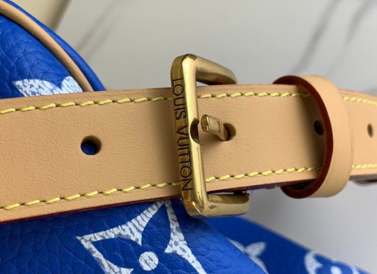 Authentic Louis Vuitton Speedy P9 Bandoulière 40 (Blue)