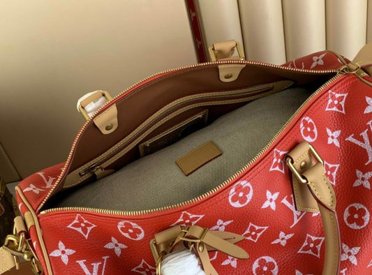 Authentic Louis Vuitton Speedy P9 Bandoulière 40 (Red)