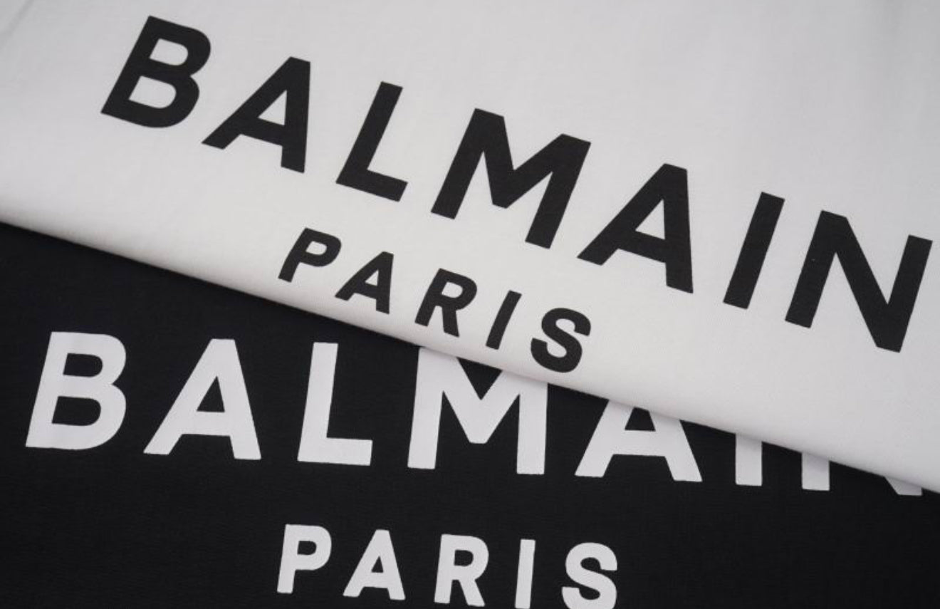 Authentic Balmain T-shirt with Balmain print